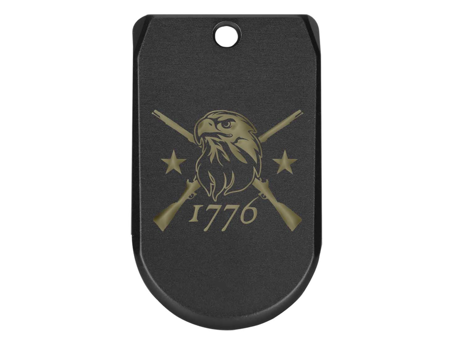 NDZ Sig P365XL P365 X Magazine Base Plate Extension Aluminum Black